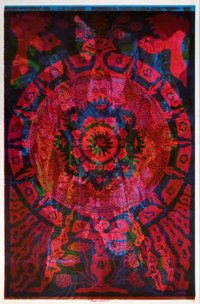 Z_14 Poster Flight Patterns Cacophony Age Garden Of Eden Turn on your Mind side A